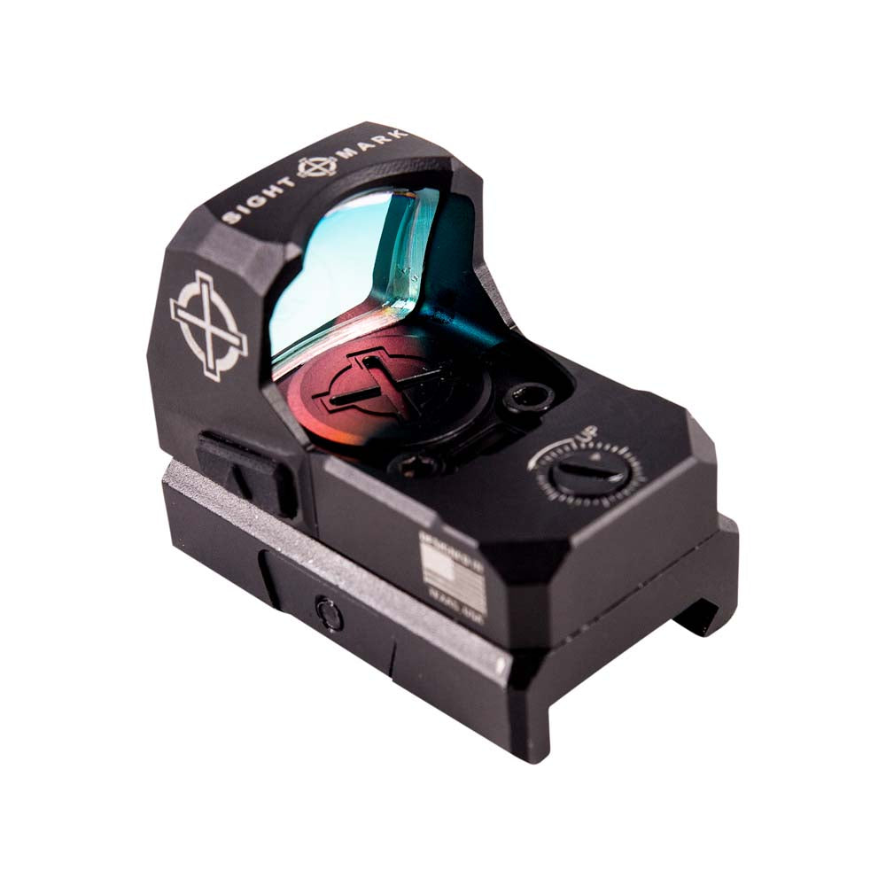 Alternative view of Mini Shot A-Spec M1 reflex sight demonstrating rugged aluminum housing