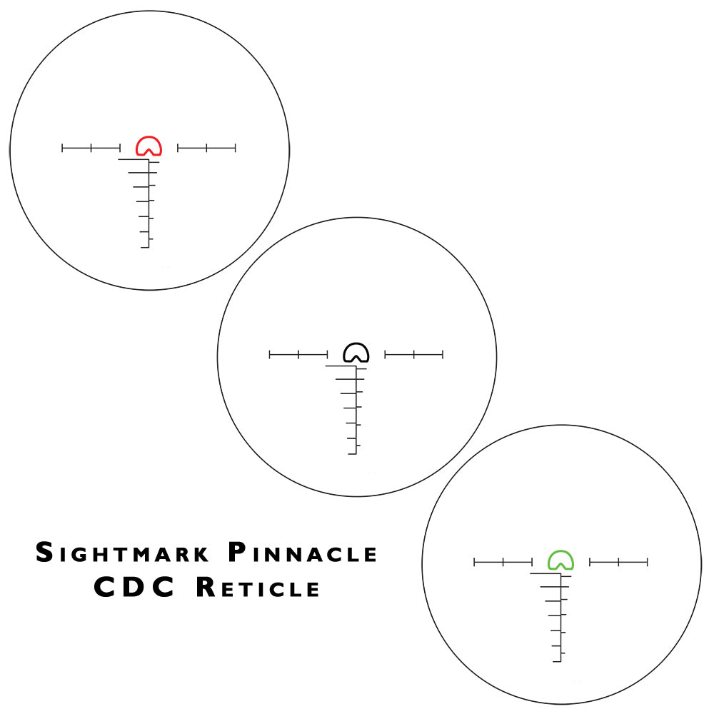 Pinnacle 1-6x24AAC Rifle Scope