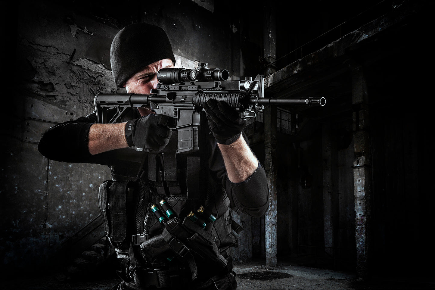Pinnacle 1-6x24AAC Rifle Scope