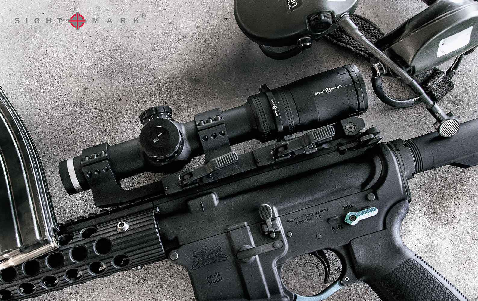 Pinnacle 1-6x24AAC Rifle Scope