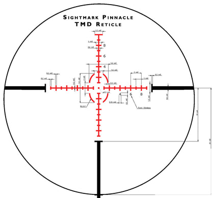 Pinnacle 1-6x24 TMD Rifle Scope