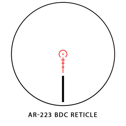 Core TX 4x32 AR-223 BDC Rifle Scope