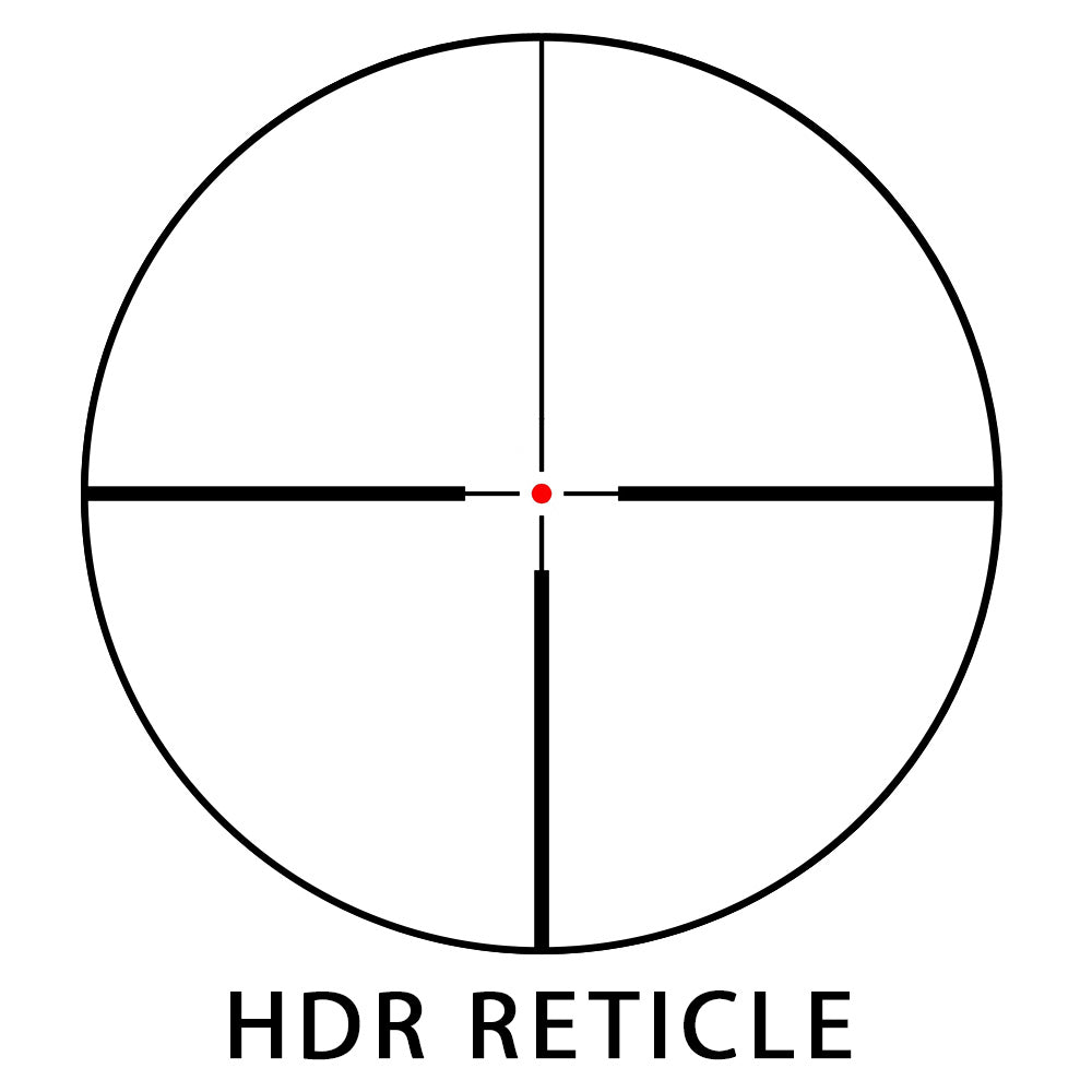 Visor de caza Sightmark 3-12x56 Core HX HDR especial para esperas.