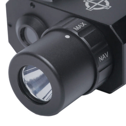 LoPro Compact Flashlight with Green Laser Sight