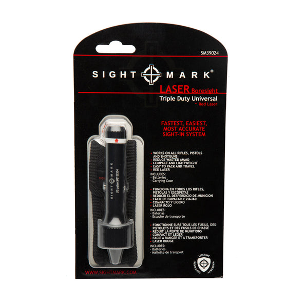 TripleDuty Universal Boresight with Red Laser