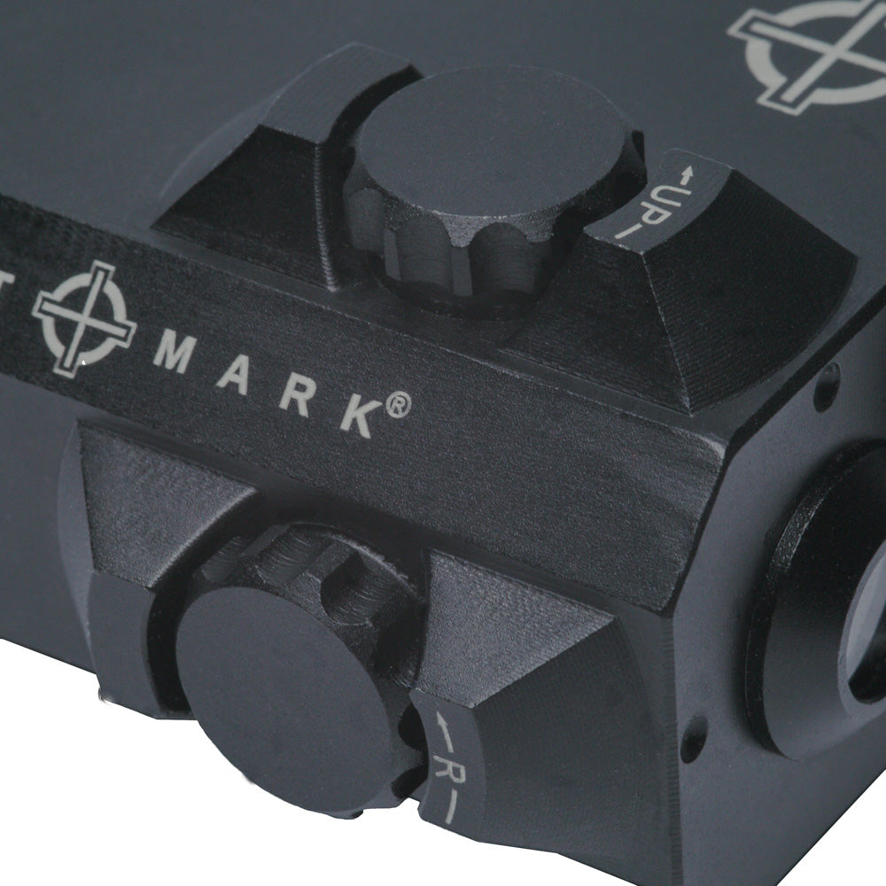 Bottom mounting view of LoPro Green Laser showing secure picatinny rail attachment
