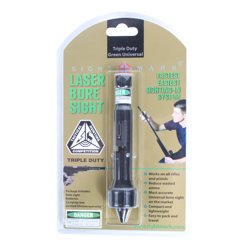 Universal Green Laser Boresight: Triple Duty by Sightmark