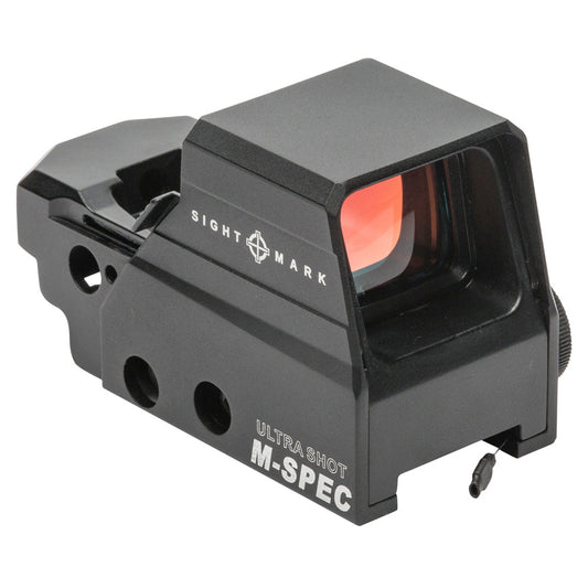 Sightmark Ultra Shot M-Spec FMS reflex sight with 65 MOA circle red dot and magnesium alloy body